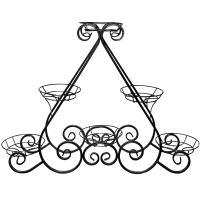 Подставка РЗДИ Пика большая 6 горшков графит