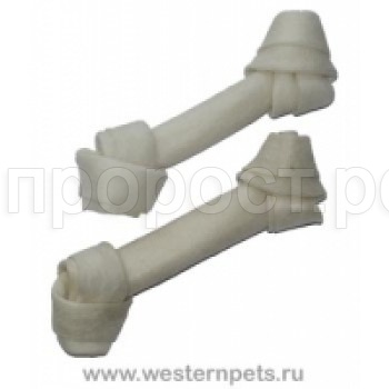 Лакомство для собак Кость узловая белая 15-17см 55-65гр 10шт пакет/1504 Лакомство для собак Кость узловая белая 15-17см 55-65гр 10шт пакет/1504
