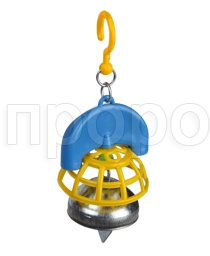 Игрушка для попугаев с колокольчиком  Игрушка для попугаев с колокольчиком