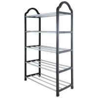 Полка д/обуви 5-ти ярусн. 42*18,2*69,5см металл+пластик 312185/12шт/Рыжий Кот