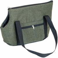 Сумка переноска Zoo-M JAZZ Жакард 2 кармана поролоновая Йоркшир,Чихуахуа 39*19*26см/9097хаки/Дарэлл Сумка переноска Zoo-M JAZZ Жакард 2 кармана поролоновая Йоркшир,Чихуахуа 39*19*26см/9097хаки/Дарэлл