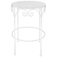 Столик садовый декор ПРОВАНС белый №3 РЗДИ