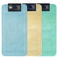 Коврик д/ванной 43*90см "Лотос" с присосками ПВХ 6910 /6шт/В