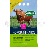 ДС ОГ Коровий навоз  гранулированный, пак. 2 кг