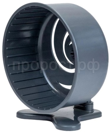 Игрушка д/грыз Колесо D140 литое с подставкой серый/3143/Дарэлл