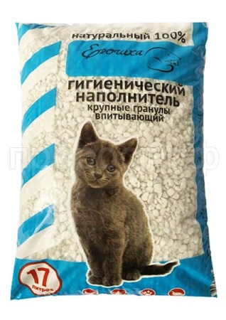 Наполнитель Ерошка впитыв. круп.гранулы 17л 10кг