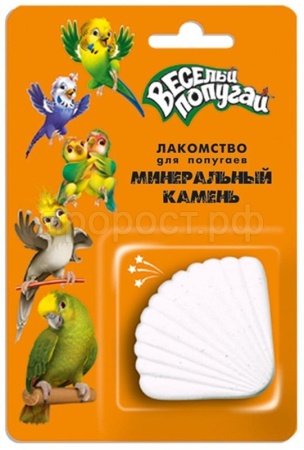 Витаминно-минеральный камень Веселый попугай 35гр Витаминно-минеральный камень Веселый попугай 35гр