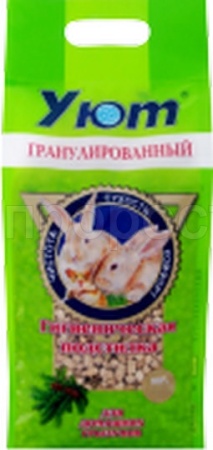 Опилки Барсик Уют гранулированный 9л/3шт/92103