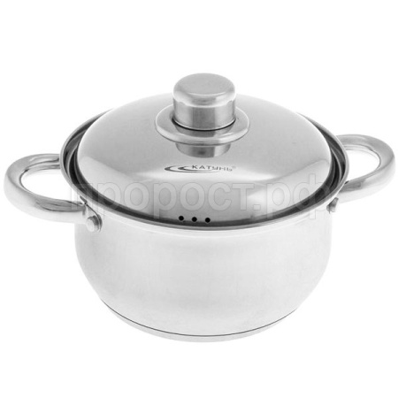 Кастрюля 4,5л металл. ГРЕТТА-МК кр. индукц. дно КТ04-D-45М /4шт/Катунь Кастрюля 4,5л металл. ГРЕТТА-МК кр. индукц. дно КТ04-D-45М /4шт/Катунь