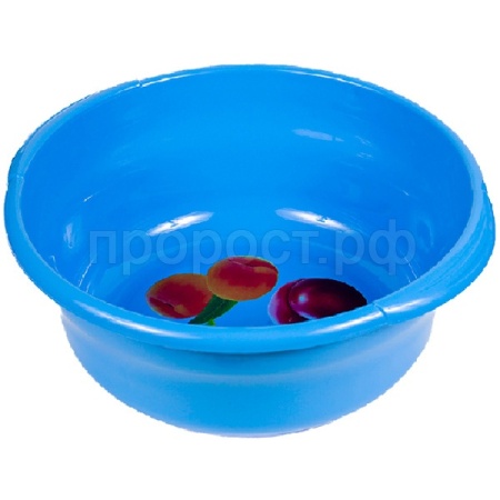 Таз 20л "Новинка" с ручками светло-синий 03016 /10шт/Арз 