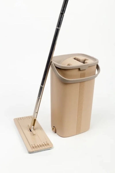 Набор д/уборки Magic бежевый (ведро+швабра) 9л /32359/VERDE