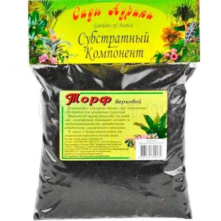 Торф нейтрализованный 0,7л 30шт Сады Аурики