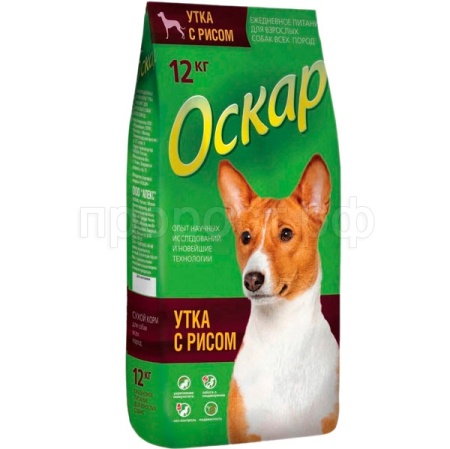 Собаки Оскар для врослых собак Утка 12кг/6024 ЧЗ Собаки Оскар для врослых собак Утка 12кг/6024 ЧЗ