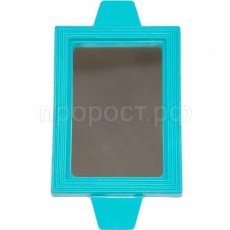 Игрушка для птиц Зеркало квадратное бирюзовое/5000бирюз Игрушка для птиц Зеркало квадратное бирюзовое/5000бирюз