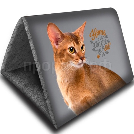 Дом Шалаш 2в1 с лежаком 46*36*36см ДМД-4 Home is