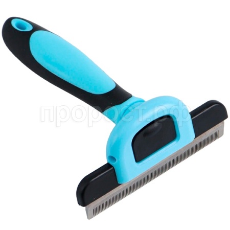 Расческа-дешеддер д/животных L 83 зубца 13х10,5х5см РФ-12