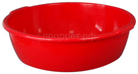 Таз 45л с ручками красный 03010 /10шт/Арз