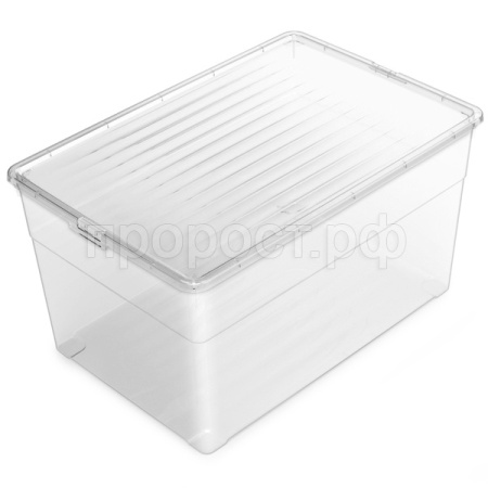 Ящик универс. Лайф 51л 56*38*30см прозрачный С530 /5шт/Мартика