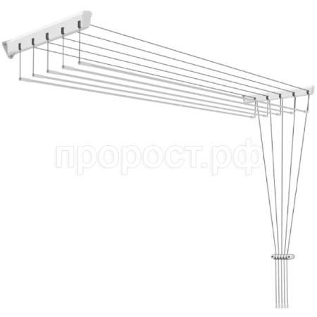 Сушилка д/белья настенная Березка 1,4м (5нитий) SNP140 /5шт/Л