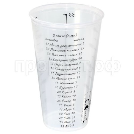 Стакан мерный 0,6л 02091 /40шт/Милих Стакан мерный 0,6л 02091 /40шт/Милих