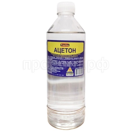 Ацетон 0,5л ПЭТ /20шт/ ВО