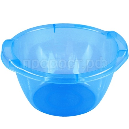 Таз 3л мерный прозрачно-синий 03051 /10шт/Арз