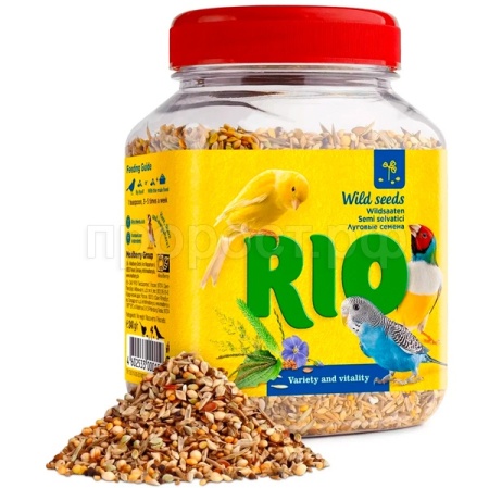 Лакомство д/птиц РИО Полезные семена 240г/12шт/22220 ЧЗ