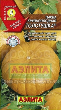 Тыква крупноплодная Толстушка 1г  Тыква крупноплодная Толстушка 1г