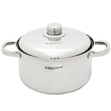 Кастрюля 3,4л металл. ГРЕТТА-МК кр. индукц. дно КТ04-D-35М /4шт/Катунь Кастрюля 3,4л металл. ГРЕТТА-МК кр. индукц. дно КТ04-D-35М /4шт/Катунь