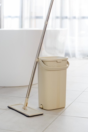 Набор д/уборки Magic бежевый (ведро+швабра) 9л /32359/VERDE