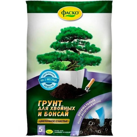 Грунт Фаско для Хвойных и Бонсай 5л 5шт