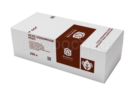 Торф кислый 250л Неваторф 1шт