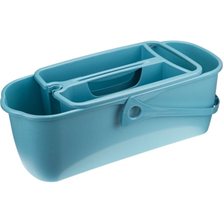 Ведро 17л ГРАНД с органайзером серо-голубой М2419 /4шт/М-пласт