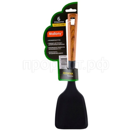 Лопатка FORESTA из нейлона с пласт. ручкой /24шт/006458/ Mallony