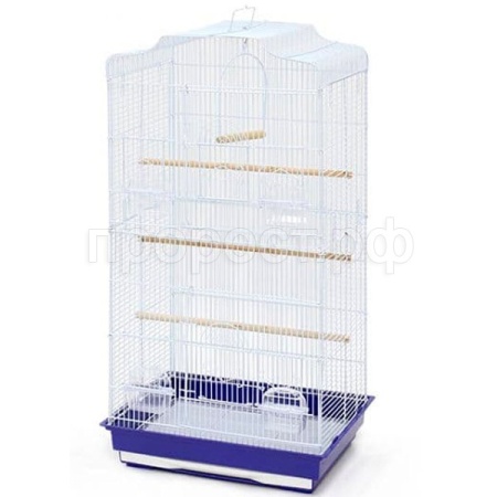 Клетка д/птиц N1 ДКп614 47*36*92см высокая укомплектованная прямоугольная две двери/Евро Клетка д/птиц N1 ДКп614 47*36*92см высокая укомплектованная прямоугольная две двери/Евро