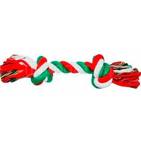 Игрушка с Грейфер канатный  2 узла 22см/120шт/ГР12024-1/Евро Игрушка с Грейфер канатный  2 узла 22см/120шт/ГР12024-1/Евро