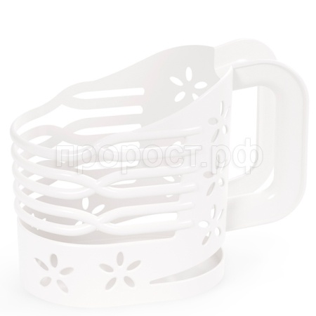 Держатель д/молока 0,5л белый М9112 /36шт/ Альтерн