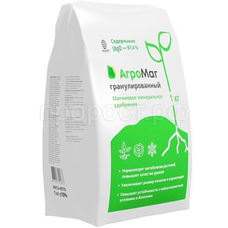 АгроМаг магниевое гранулированное 1кг PROAGRO АгроМаг магниевое гранулированное 1кг PROAGRO