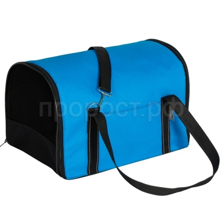 Сумка переноска IDENTICA св/отр разм. L 48х32х32см СП-33 голубой