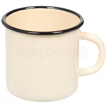 Кружка 0,4л слоновая кость без декора 40104-032/4 /48шт/Керчь  