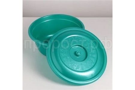 Крышка д/таз 6л голубой перламутр /Милих