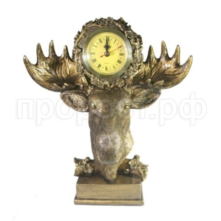 Часы Лось (золото) 718018/SH034 Часы Лось (золото) 718018/SH034