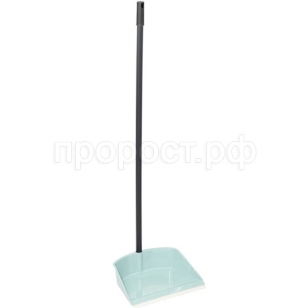 Совок с высокой ручкой ЛЕНИВКА морская волна М5194 /36шт/М-пласт