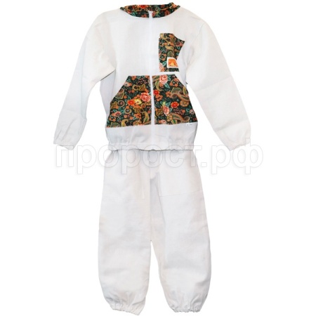Пчелы Костюм Двунитка яркий орнамент (к на молн+ш) 52-54р-р /ЧК Пчелы Костюм Двунитка яркий орнамент (к на молн+ш) 52-54р-р /ЧК