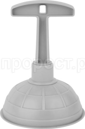 Вантуз Disco D125мм серебряный SC320310025/12шт/ПР