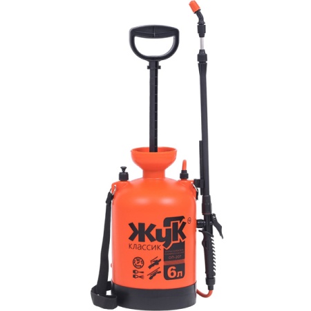 Опрыскиватель 6л Жук ОП-207 0383-00 /6шт/Цикл