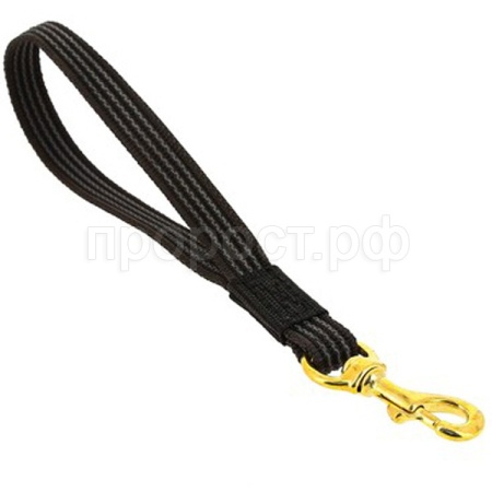 Водилка нейлон 20мм 30см с карабином красная/19000809-02/Каскад Водилка нейлон 20мм 30см с карабином красная/19000809-02/Каскад