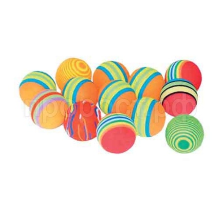 Игрушка к Набор Мяч пробковый радуга 3,5см ШОУБОКС 20шт/EVA007-014/Вестерн