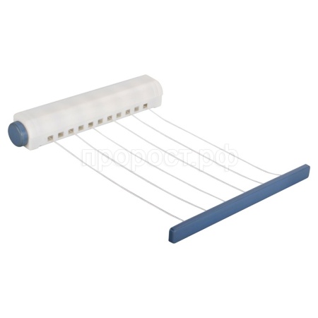 Сушилка д/белья настенная выдвижная пластик 998422/24шт/Рыжий Кот