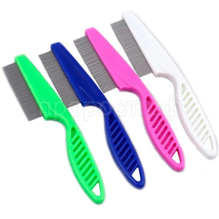Расческа-гребень для животных 77 зубцов 14х5см РФ-18